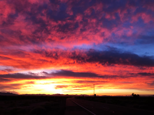 Ignited Clouds, Wellton, USA