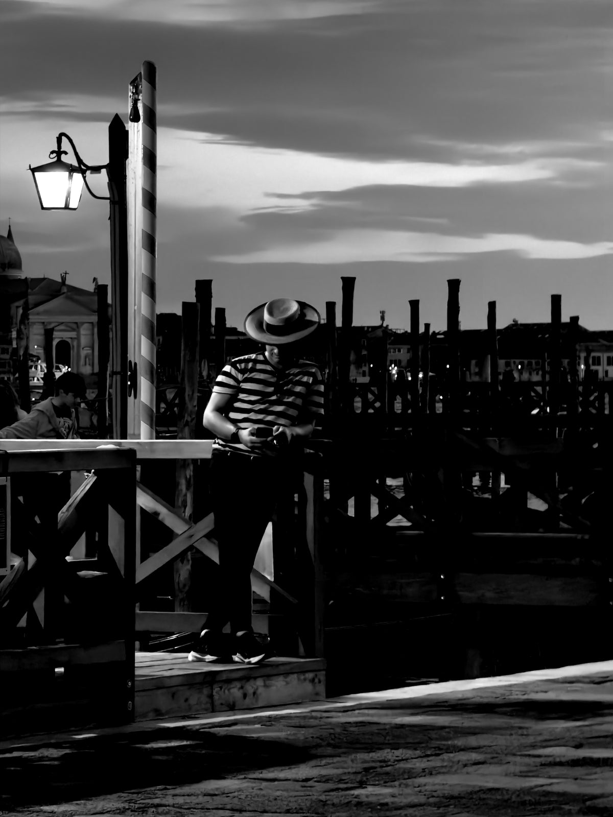 The Gondolier, Venice, Italy