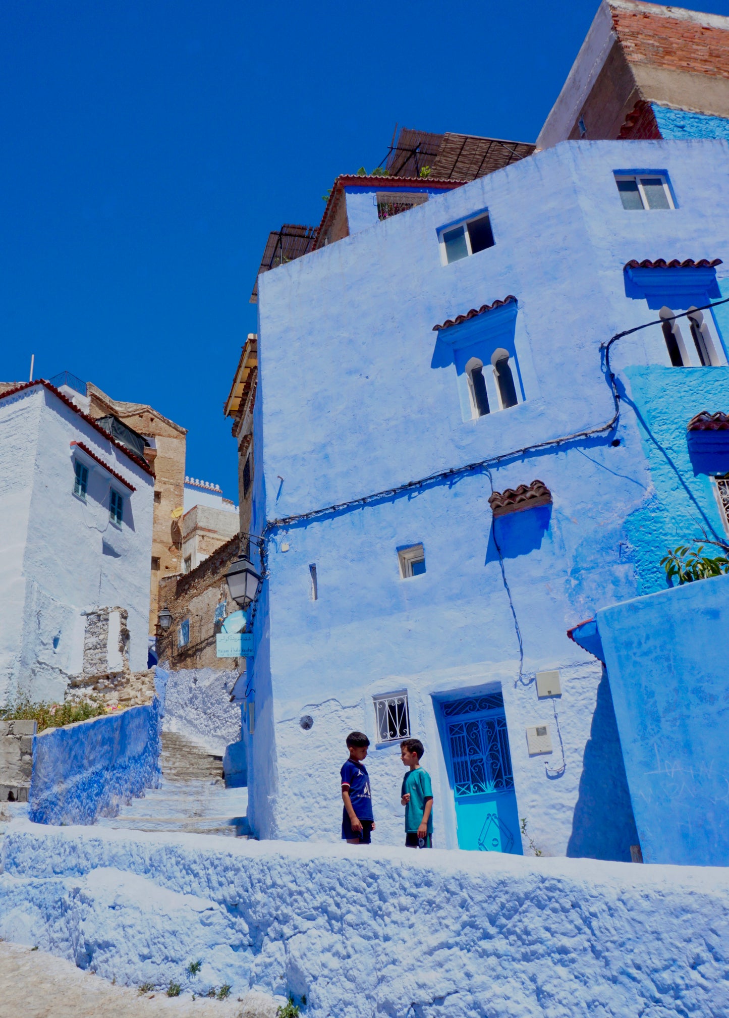 Two Friends, Chefchaouen, Morocco